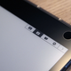 Here are the buttons for controlling which mode the e-ink screen is in: keyboard, drawing/sketching, and ereader.
